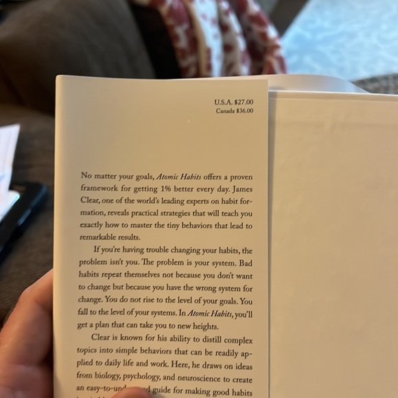 Atomic Habits by James Clear - Hardcover : Mint unused condition - Picture 3 of 3